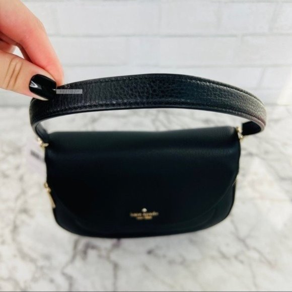 Kate Spade Leila Medium Flap Shoulder Bag Crossbody - Picture 3 of 9